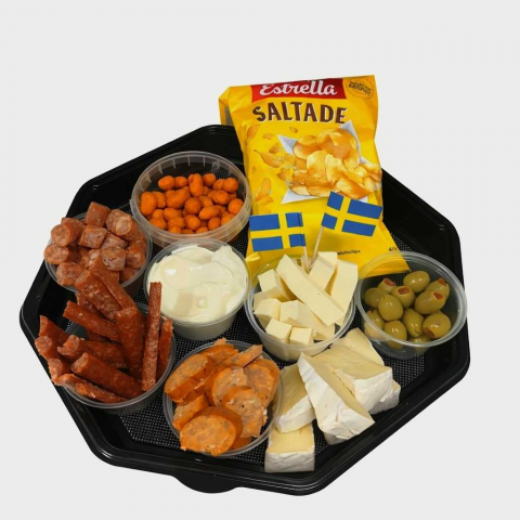 Bild på Korv/snacks tallriken