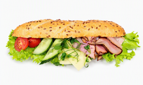 Bild på Fröbaguette Ost och Skinka